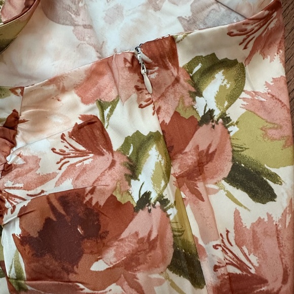 Abercrombie & Fitch Floral Maxi Skirt - Orange and Green - Picture 9 of 9